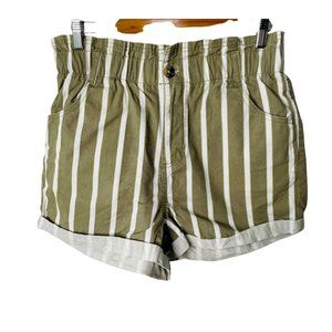 Paper Bag Waist High Rise Shorts Size 